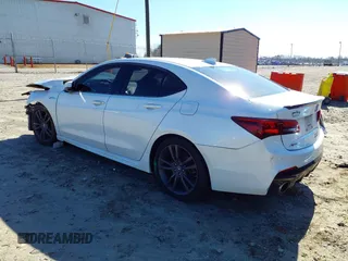 2019 Acura TLX w/A-Spec Pkg with VIN 19UUB1F67KA003246, listed as a IAAI auction lot 41741567 with 103,478 mi miles. Bid and sale history available at carsss.com. Image 3.