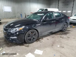 2019 Kia Optima S with VIN 5XXGT4L3XKG320625, listed as a Copart auction lot 48704565 with 80,068 mi miles and Clean Title. Bid and sale history available at carsss.com. Image 1.