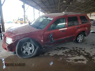 2006 Jeep Grand Cherokee Laredo with VIN 1J4HS48N06C254653, listed as a Copart auction lot 45568855 with 105,639 mi miles and Salvage Title. Bid and sale history available at carsss.com. Image 1.