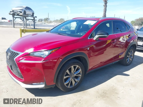 2015 Lexus NX 200t with VIN JTJYARBZ3F2000634, listed as a IAAI auction lot 41658026 with 94,604 mi miles and . Bid and sale history available at DreamBid. Image 2.
