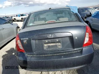 2008 Hyundai Accent GLS with VIN KMHCN46C38U229764, listed as a Copart auction lot 41918725 with 0 mi miles and Salvage Title. Bid and sale history available at carsss.com. Image 6.