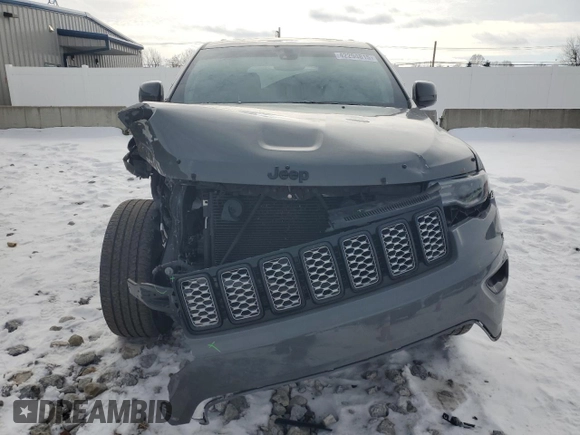 2022 Jeep Grand Cherokee WK Laredo X with VIN 1C4RJFAG0NC112452, listed as a Copart auction lot 42294815 with 34,787 mi miles and Salvage Title. Bid and sale history available at carsss.com. Image 5.