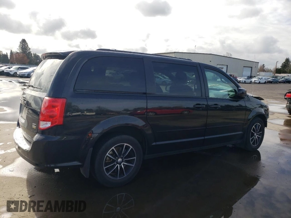 2017 Dodge Grand Caravan GT with VIN 2C4RDGEG3HR700199, listed as a Copart auction lot 51654955 with Not Provided miles and Salvage Title. Bid and sale history available at DreamBid. Image 3.