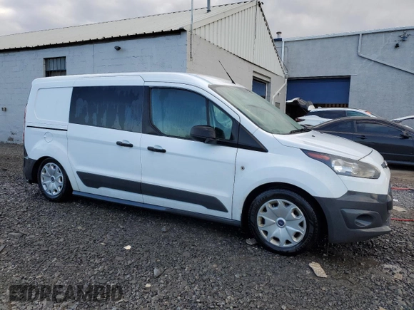 2018 Ford Transit Connect XL with VIN NM0LE7E78J1345587, listed as a Copart auction lot 87817125 with Not provided miles and Salvage title. Bid and sale history available at DreamBid. Image 4.