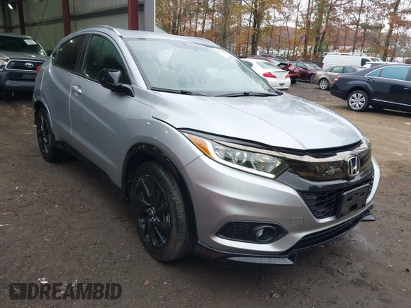 2022 Honda HR-V Sport with VIN 3CZRU6H18NM774913, listed as a IAAI auction lot 40843376 with 14,351 mi miles. Bid and sale history available at carsss.com. Image 1.