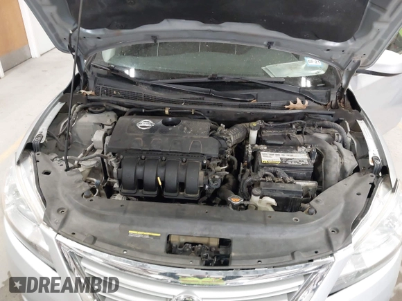 2013 Nissan Sentra SV with VIN 1N4AB7AP8DN903126, listed as a IAAI auction lot 42084316 with 165,179 mi miles. Bid and sale history available at carsss.com. Image 10.