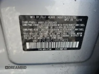 2017 Subaru Forester Premium with VIN JF2SJAEC1HH529423, listed as a Copart auction lot 50864565 with 83,455 mi miles and Salvage Title. Bid and sale history available at carsss.com. Image 13.