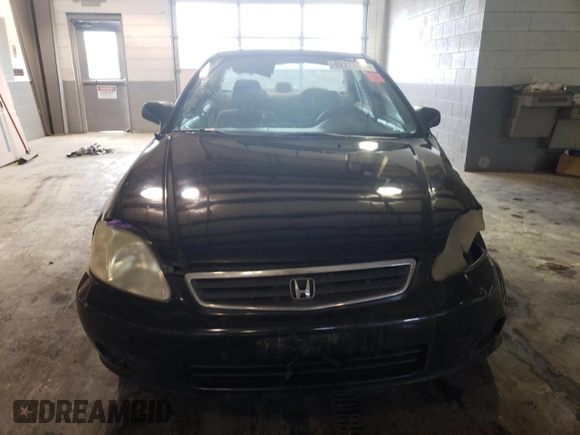 2000 Honda Civic LX with VIN JHMEJ6670YS002114, listed as a Copart auction lot 49373834 with 263,679 mi miles and Salvage Title. Bid and sale history available at DreamBid. Image 5.