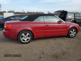 2005 Audi A4 1.8T with VIN WAUAC48H45K006082, listed as a Copart auction lot 81305624 with 105,693 mi miles and Salvage Title. Bid and sale history available at carsss.com. Image 3.