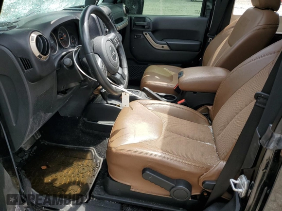 2017 Jeep Wrangler Arctic with VIN 1C4GJWBGXHL564659, listed as a Copart auction lot 58216955 with 34,394 mi miles and Salvage title. Bid and sale history available at DreamBid. Image 7.