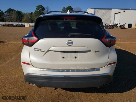 2019 Nissan Murano SV with VIN 5N1AZ2MJ8KN127296, listed as a Copart auction lot 86758884 with 143,425 mi miles and Salvage Title. Bid and sale history available at carsss.com. Image 6.
