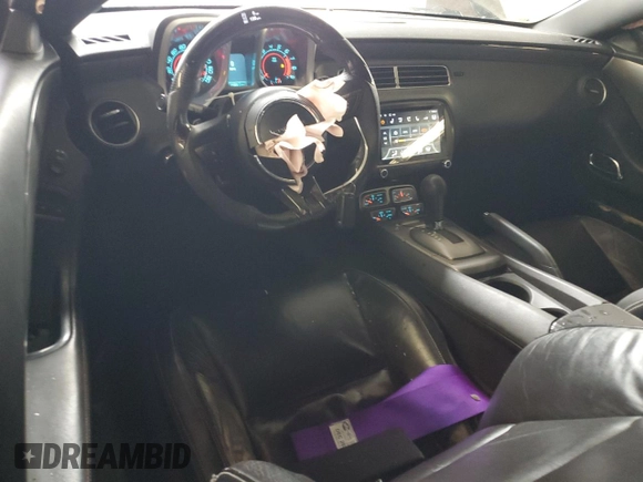 2010 Chevrolet Camaro 2SS with VIN 2G1FK1EJ1A9118733, listed as a Copart auction lot 45145235 with 91,083 mi miles and Salvage title. Bid and sale history available at DreamBid. Image 8.