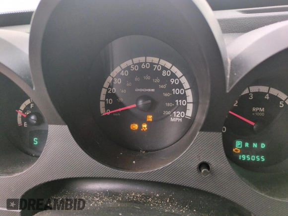2007 Dodge Nitro SXT with VIN 1D8GT28K47W615392, listed as a Copart auction lot 51834425 with 195,055 mi miles and Salvage Title. Bid and sale history available at carsss.com. Image 9.