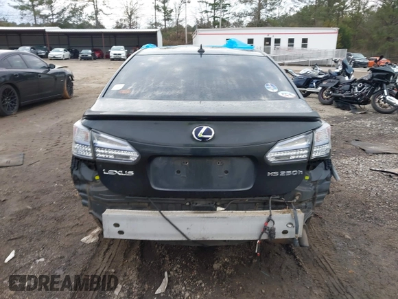 2010 Lexus HS 250h with VIN JTHBB1BA6A2022491, listed as a IAAI auction lot 41467860 with 218,543 mi miles and . Bid and sale history available at DreamBid. Image 16.