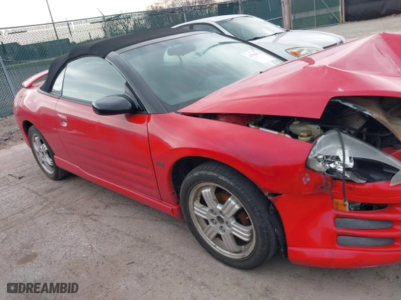 2001 Mitsubishi Eclipse GT with VIN 4A3AE85H41E067382, listed as a IAAI auction lot 41900035 with 161,922 mi miles. Bid and sale history available at carsss.com. Image 13.