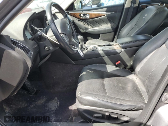 2014 Infiniti Q50 Sport with VIN JN1BV7AP6EM675045, listed as a Copart auction lot 47797435 with 155,303 mi miles and Clean Title. Bid and sale history available at DreamBid. Image 7.