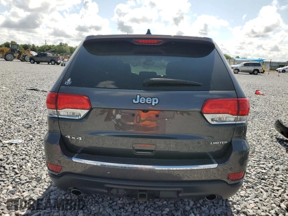 2017 Jeep Grand Cherokee Limited 75th Anniversary with VIN 1C4RJFBT0HC781742, listed as a Copart auction lot 55928265 with 122,277 mi miles and Salvage title. Bid and sale history available at DreamBid. Image 6.