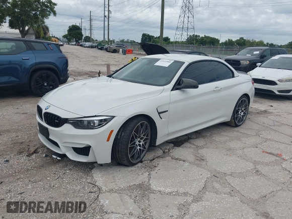 2018 BMW M4 with VIN WBS4Z9C5XJED22650, listed as a IAAI auction lot 42631888 with 41,266 mi miles and . Bid and sale history available at DreamBid. Image 19.