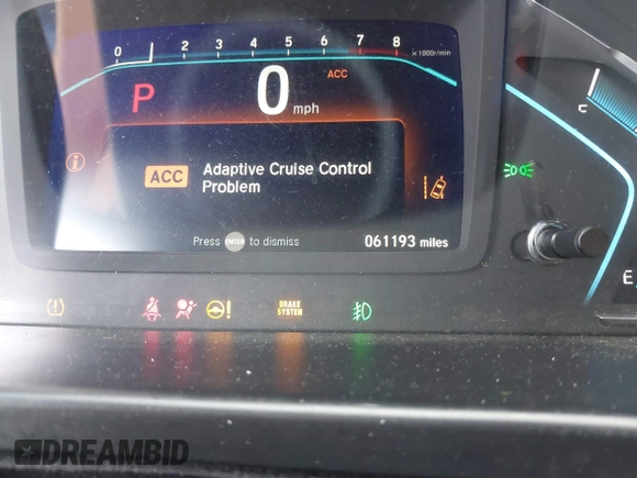 2019 Honda Odyssey Elite with VIN 5FNRL6H92KB089949, listed as a IAAI auction lot 42217646 with 61,193 mi miles and . Bid and sale history available at DreamBid. Image 7.
