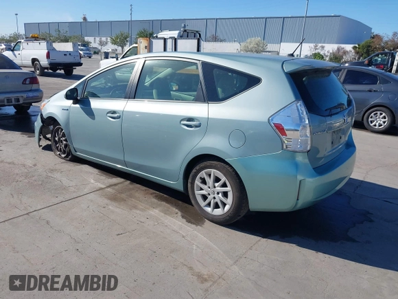 2014 Toyota Prius Two with VIN JTDZN3EUXEJ010235, listed as a IAAI auction lot 41859160 with 104,410 mi miles and . Bid and sale history available at DreamBid. Image 3.