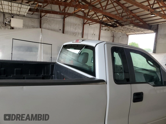 2007 Ford F-150 XL with VIN 1FTRF12297NA82401, listed as a Copart auction lot 58295705 with 198,470 mi miles and Salvage title. Bid and sale history available at DreamBid. Image 10.