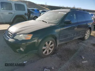 2006 Subaru Legacy Outback Limited with VIN 4S4BP62C667334088, listed as a Copart auction lot 46993635 with 170,308 mi miles and Salvage title. Bid and sale history available at DreamBid. Image 1.