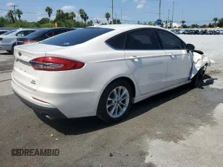 2020 Ford Fusion SE with VIN 3FA6P0HD8LR146847, listed as a Copart auction lot 56964405 with 63,657 mi miles and Non repairable. Bid and sale history available at DreamBid. Image 3.