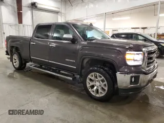 2015 GMC Sierra 1500 SLT with VIN 3GTU2VEJ6FG277119, listed as a Copart auction lot 45753745 with 287,866 mi miles and Salvage Title. Bid and sale history available at DreamBid. Image 4.