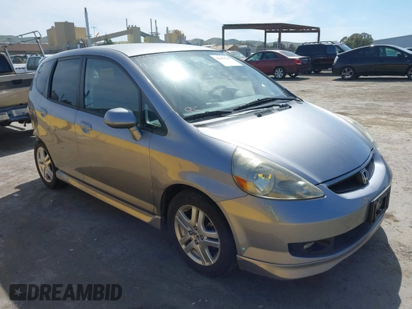 2008 Honda Fit Sport with VIN JHMGD376X8S039790, listed as a IAAI auction lot 42083840 with 227,602 mi miles. Bid and sale history available at carsss.com. Image 1.