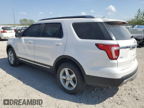 2017 Ford Explorer XLT z VIN 1FM5K8D83HGD80786, wystawiony jako Copart lot #51752085 z przebiegiem 107 287 mil mil oraz Szkoda całkowita • Salvage title. Historia ofert i sprzedaży dostępna na DreamBid. Obrazek 2.