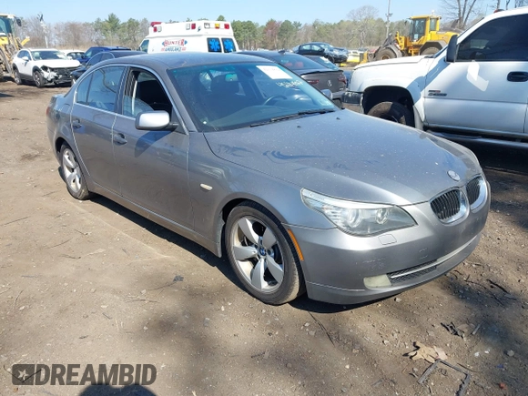 2008 BMW 5 Series 528i with VIN WBANU53558C113996, listed as a IAAI auction lot 42114822 with 84,514 mi miles and . Bid and sale history available at carsss.com. Image 1.