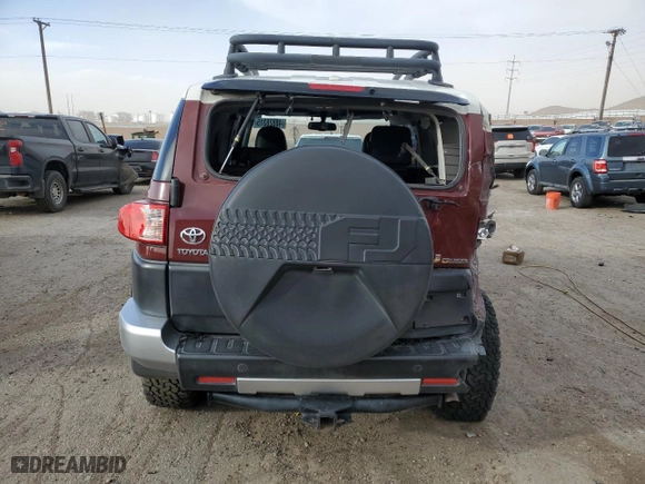 2011 Toyota FJ Cruiser with VIN JTEBU4BF1BK112606, listed as a Copart auction lot 48828315 with 98,719 mi miles and Salvage Title. Bid and sale history available at carsss.com. Image 6.