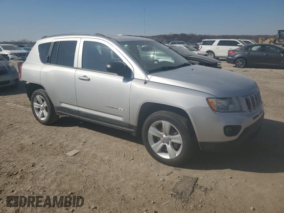 2011 Jeep Compass Latitude with VIN 1J4NT1FB9BD253495, listed as a Copart auction lot 48406185 with 147,262 mi miles and Salvage Title. Bid and sale history available at carsss.com. Image 4.