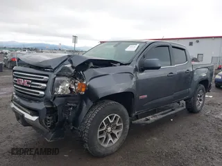 2016 GMC Canyon 4WD SLE with VIN 1GTG6CE37G1282630, listed as a IAAI auction lot 41153472 with 57,809 mi miles. Bid and sale history available at carsss.com. Image 2.
