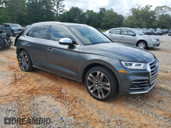2018 Audi SQ5 Prestige с VIN WA1C4AFY8J2051105, выставлен на аукционе Copart как лот 55777245 с пробегом 50 273 миль миль и Списание • Salvage title. История ставок и продаж доступна на DreamBid. Изображение 4.