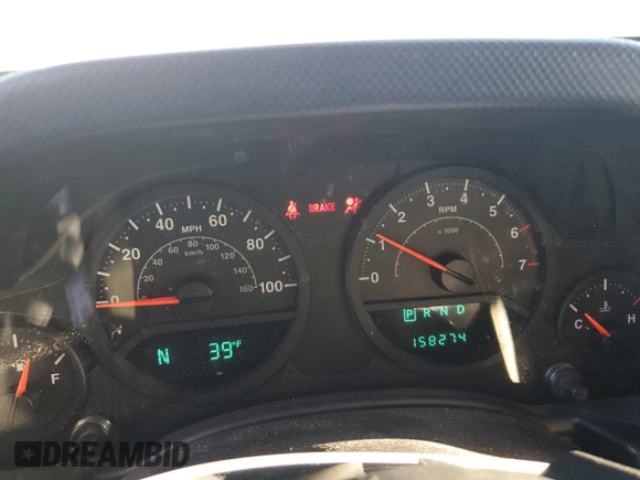 2009 Jeep Wrangler Unlimited X with VIN 1J4GA39179L756228, listed as a Copart auction lot 50086445 with 158,274 mi miles and Salvage Title. Bid and sale history available at carsss.com. Image 9.