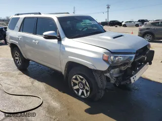 2022 Toyota 4Runner TRD Off Road Premium with VIN JTERU5JR7N6008778, listed as a Copart auction lot 48553875 with 44,159 mi miles and Salvage Title. Bid and sale history available at carsss.com. Image 4.