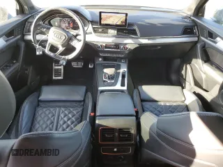 2019 Audi SQ5 Premium Plus with VIN WA1B4AFY5K2033996, listed as a Copart auction lot 78657034 with 34,215 mi miles and Salvage Title. Bid and sale history available at DreamBid. Image 8.