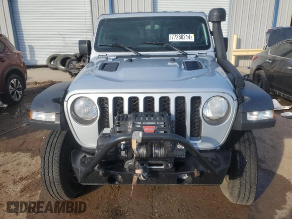 2023 Jeep Gladiator Rubicon FarOut z VIN 1C6JJTBM2PL587711, wystawiony jako Copart lot #77280214 z przebiegiem Nie podano mil oraz Szkoda całkowita • Salvage title. Historia ofert i sprzedaży dostępna na DreamBid. Obrazek 5.