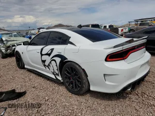 2015 Dodge Charger SRT Hellcat z VIN 2C3CDXL95FH836383, wystawiony jako Copart lot #69593084 z przebiegiem 48 494 mil mil oraz Szkoda całkowita • Salvage title. Historia ofert i sprzedaży dostępna na DreamBid. Obrazek 2.