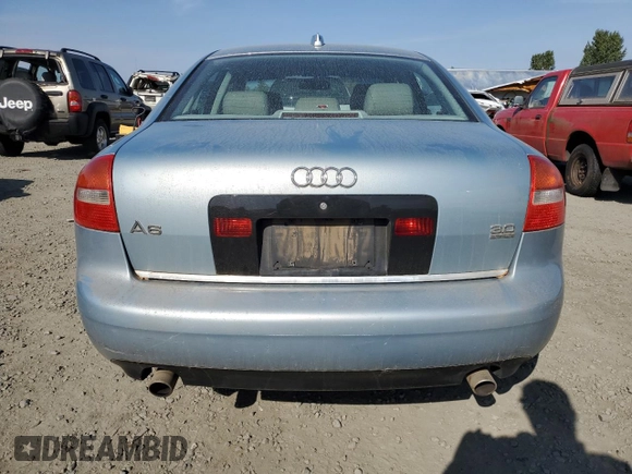 2004 Audi A6 3.0L with VIN WAULT64B84N071424, listed as a Copart auction lot 74786724 with 172,383 mi miles and Salvage Title. Bid and sale history available at carsss.com. Image 6.