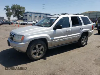2003 Jeep Grand Cherokee Overland with VIN 1J8GW68J33C562757, listed as a Copart auction lot 63932685 with 197,636 mi miles and Clean title. Bid and sale history available at DreamBid. Image 1.