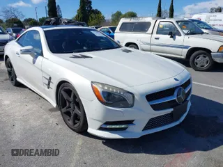 2013 Mercedes-Benz SL-Class SL 550 with VIN WDDJK7DA7DF005702, listed as a IAAI auction lot 41785274 with 143,569 mi miles. Bid and sale history available at carsss.com. Image 1.