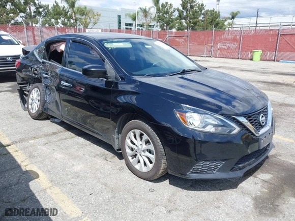 2019 Nissan Sentra SR with VIN 3N1AB7AP3KY333145, listed as a IAAI auction lot 41939140 with 123,502 mi miles. Bid and sale history available at carsss.com. Image 1.