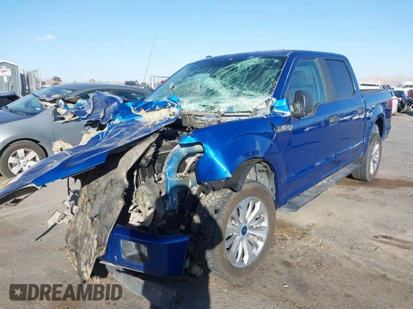2017 Ford F-150 XL with VIN 1FTEW1EF6HKE12236, listed as a IAAI auction lot 41351158 with 167,433 mi miles. Bid and sale history available at carsss.com. Image 17.