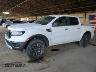 2020 Ford Ranger XL with VIN 1FTER4FH2LLA30894, listed as a Copart auction lot 53882715 with 21,270 mi miles and Salvage Title. Bid and sale history available at carsss.com. Image 1.