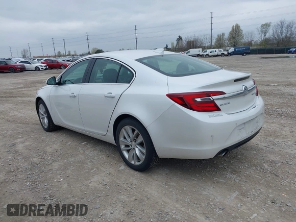 2016 Buick Regal Premium II with VIN 2G4GT5GX7G9136644, listed as a IAAI auction lot 41959829 with 110,336 mi miles. Bid and sale history available at carsss.com. Image 3.