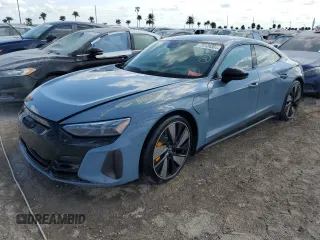 2022 Audi RS e-tron GT z VIN WAUBHBFW4N7901781, wystawiony jako Copart lot #75124364 z przebiegiem 22 581 mil mil oraz Nie do naprawy. Historia ofert i sprzedaży dostępna na DreamBid. Obrazek 1.