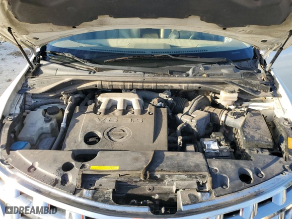 2005 Nissan Murano SL with VIN JN8AZ08TX5W312036, listed as a Copart auction lot 74571564 with 151,894 mi miles and Salvage Title. Bid and sale history available at carsss.com. Image 12.