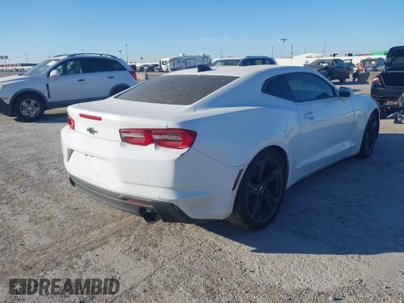 2019 Chevrolet Camaro 1LS with VIN 1G1FB1RX0K0147019, listed as a IAAI auction lot 41859414 with 53,759 mi miles. Bid and sale history available at carsss.com. Image 4.